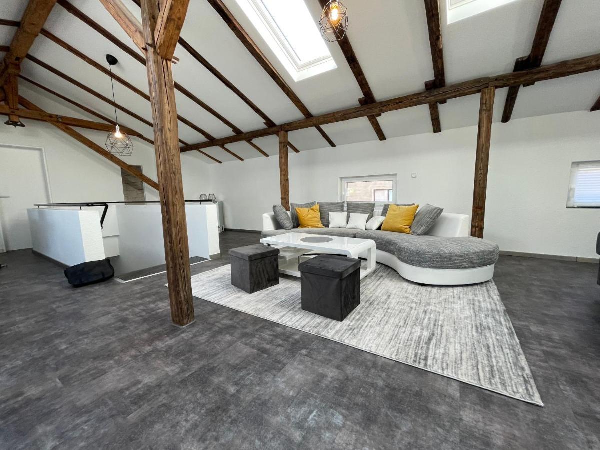 דירות Bückeburg Gleis 13 - The Loft Im Ehemaligen Lokschuppen מראה חיצוני תמונה