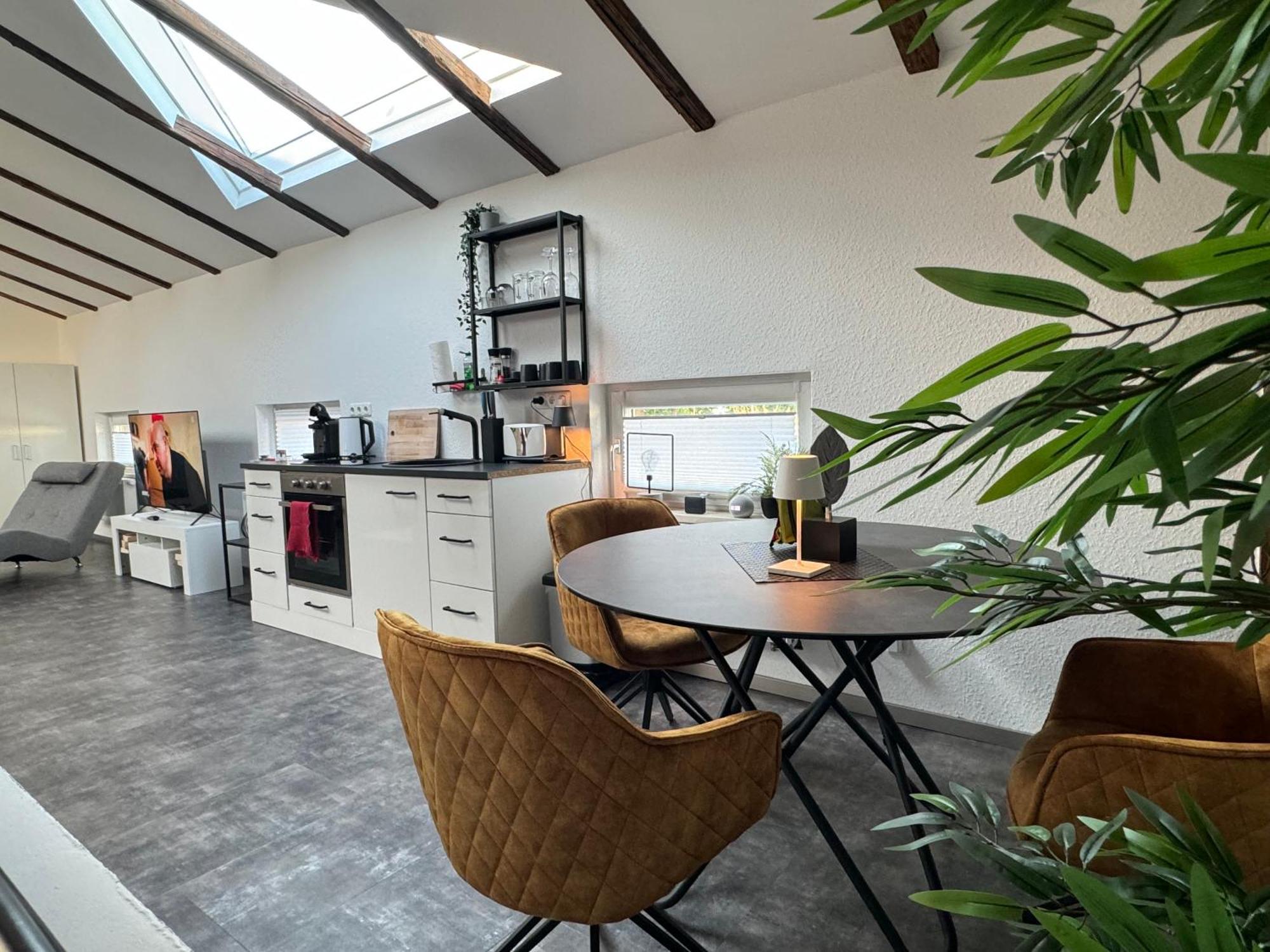 דירות Bückeburg Gleis 13 - The Loft Im Ehemaligen Lokschuppen מראה חיצוני תמונה